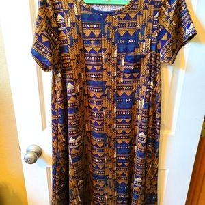 Lularoe Carly Dress Like New Condition Size Small